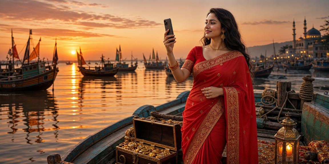 কক্সবাজার ক্যাসিনো মোবাইল অ্যাপ দিয়ে খেলা উপভোগ করছেন মহিলা