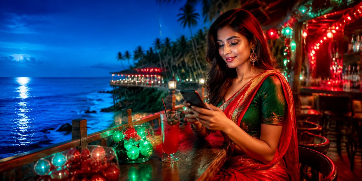 সেন্ট মার্টিনে লটারির রঙিন পরিবেশের ছবি